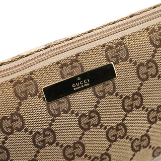 Gucci 039 1103 Beige GG Boat Pochette