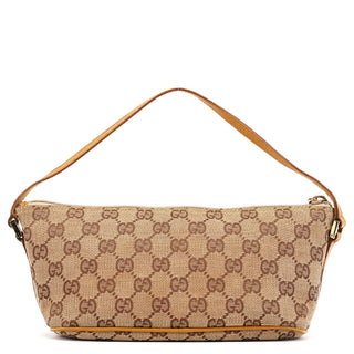 Gucci 039 1103 Beige GG Boat Pochette