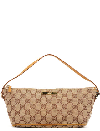 Gucci 039 1103 Beige GG Boat Pochette