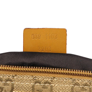 Gucci 039 1103 Beige GG Boat Pochette