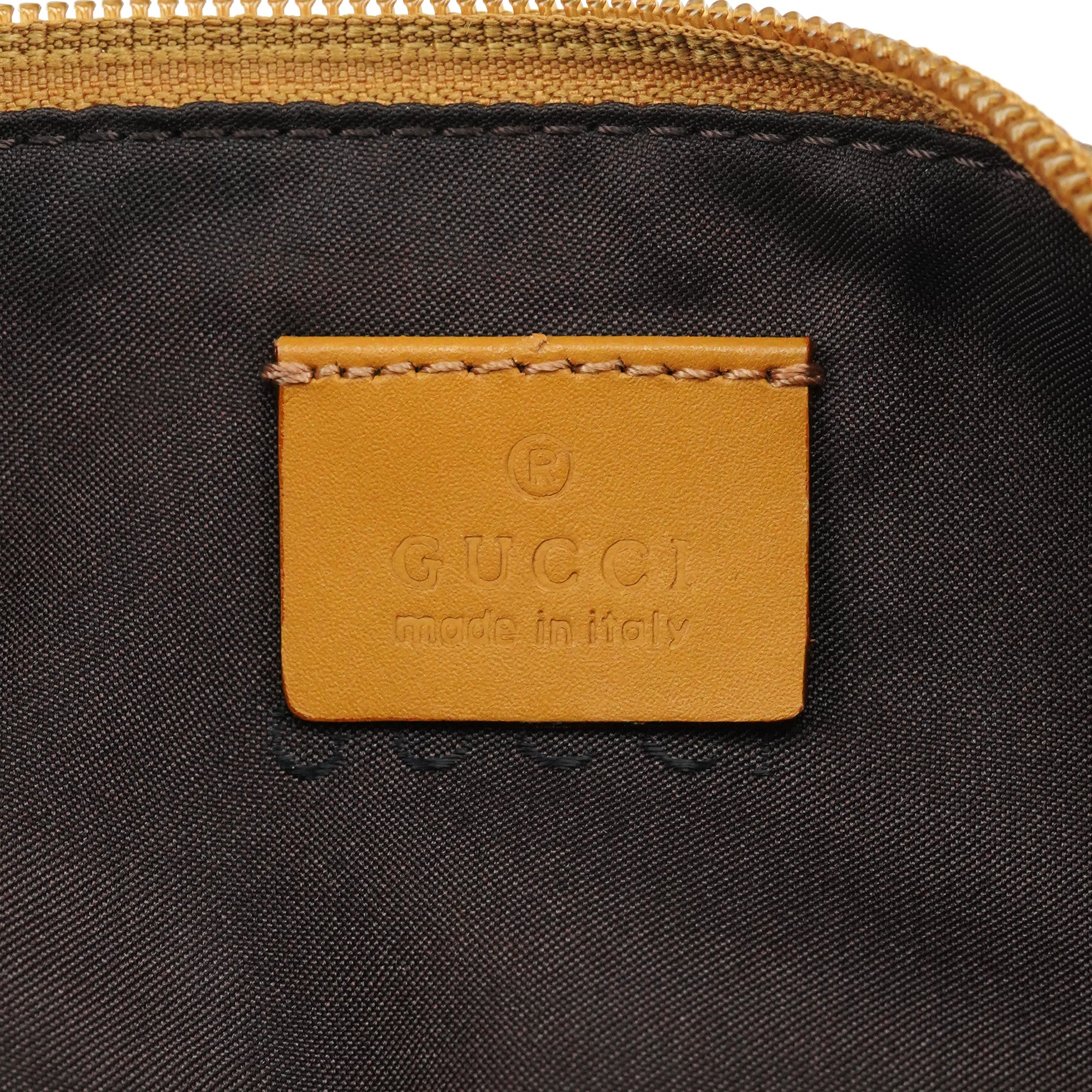 Gucci 039 1103 Beige GG Boat Pochette