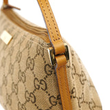 Gucci 039 1103 Beige GG Boat Pochette
