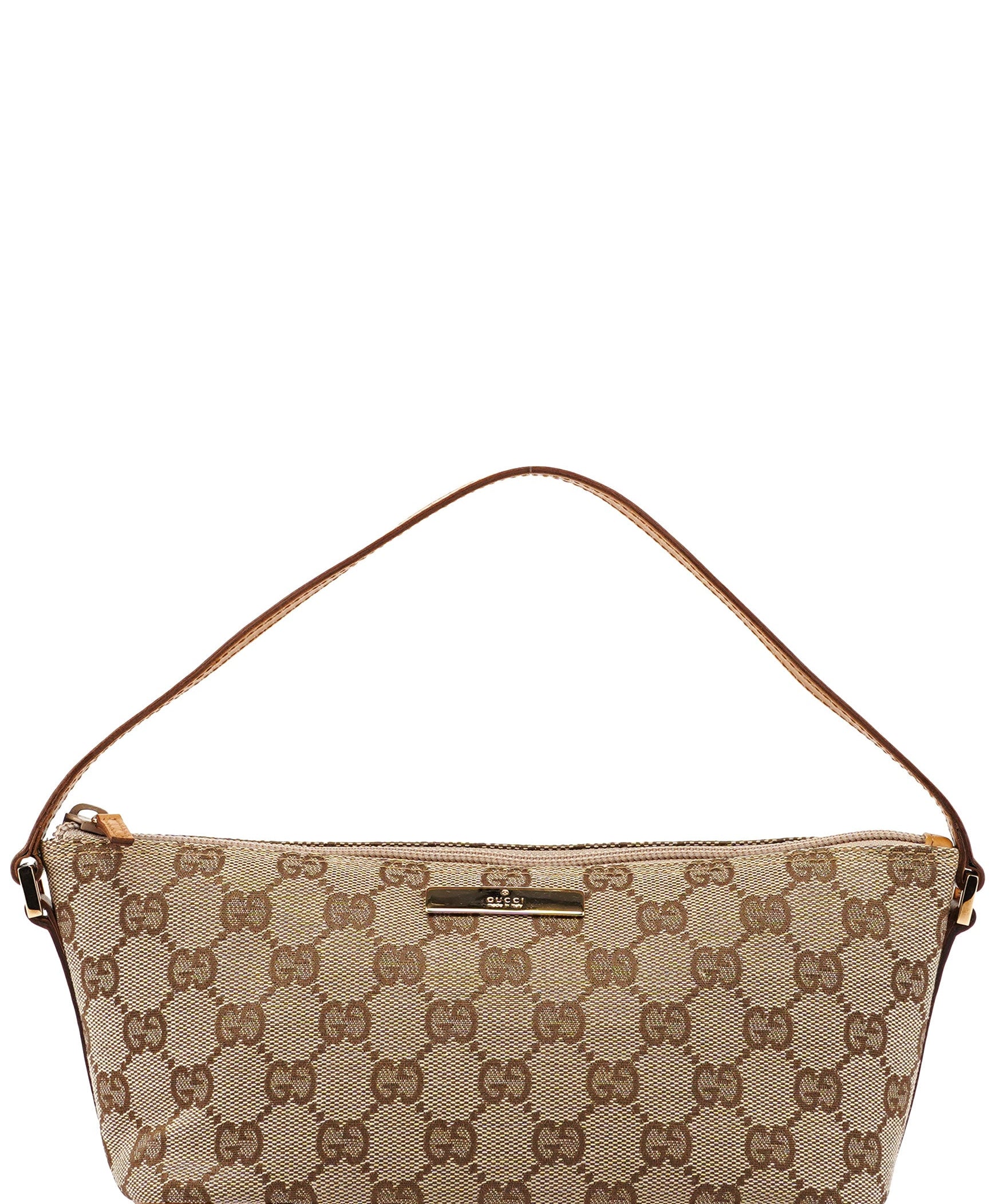 Gucci 039 1103 Beige GG Boat Pochette
