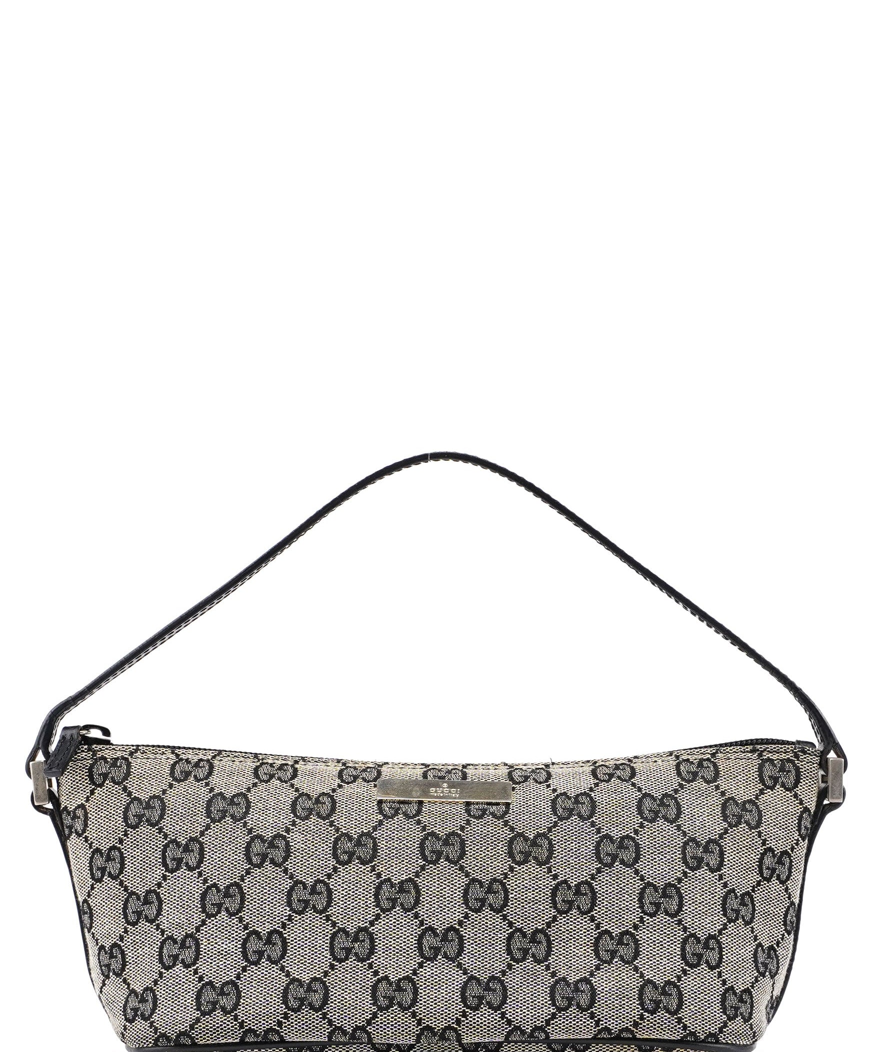 Gucci 039 1103 Beige GG Boat Pochette