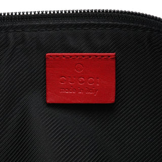 Gucci 039 1103 Beige Red GG Boat Pochette