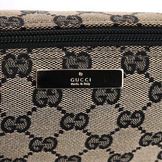 Gucci 039 1103 Beige Red GG Boat Pochette