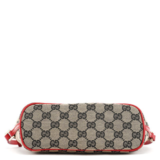 Gucci 039 1103 Beige Red GG Boat Pochette
