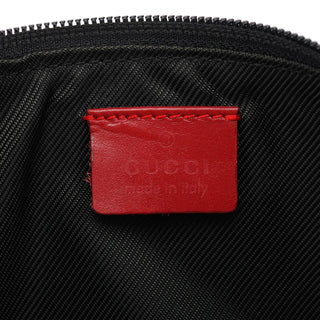 Gucci 039 1103 Beige Red GG Boat Pochette