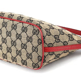 Gucci 039 1103 Beige Red GG Boat Pochette