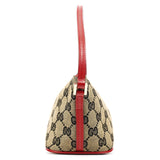 Gucci 039 1103 Beige Red GG Boat Pochette
