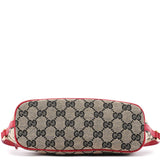 Gucci 039 1103 Beige Red GG Boat Pochette