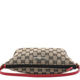 Gucci 039 1103 Beige Red GG Boat Pochette