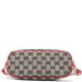 Gucci 039 1103 Beige Red GG Boat Pochette