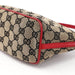 Gucci 039 1103 Beige Red GG Boat Pochette