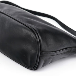 Gucci 039 1103 Black Calfskin Boat Pochette