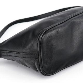 Gucci 039 1103 Black Calfskin Boat Pochette