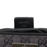 Gucci 039 1103 Black GG Boat Pochette