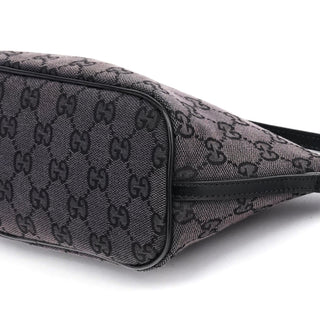 Gucci 039 1103 Black GG Boat Pochette