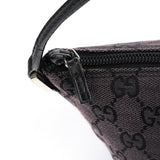 Gucci 039 1103 Black GG Boat Pochette