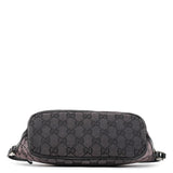 Gucci 039 1103 Black GG Boat Pochette