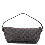 Gucci 039 1103 Black GG Boat Pochette
