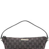Gucci 039 1103 Black GG Boat Pochette