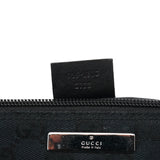 Gucci 039 1103 Black GG Boat Pochette