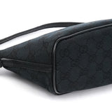 Gucci 039 1103 Black GG Boat Pochette