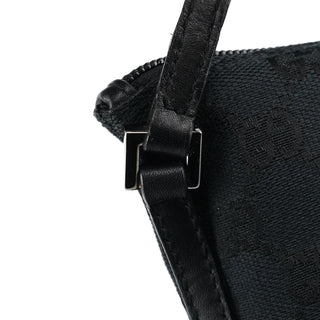 Gucci 039 1103 Black GG Boat Pochette