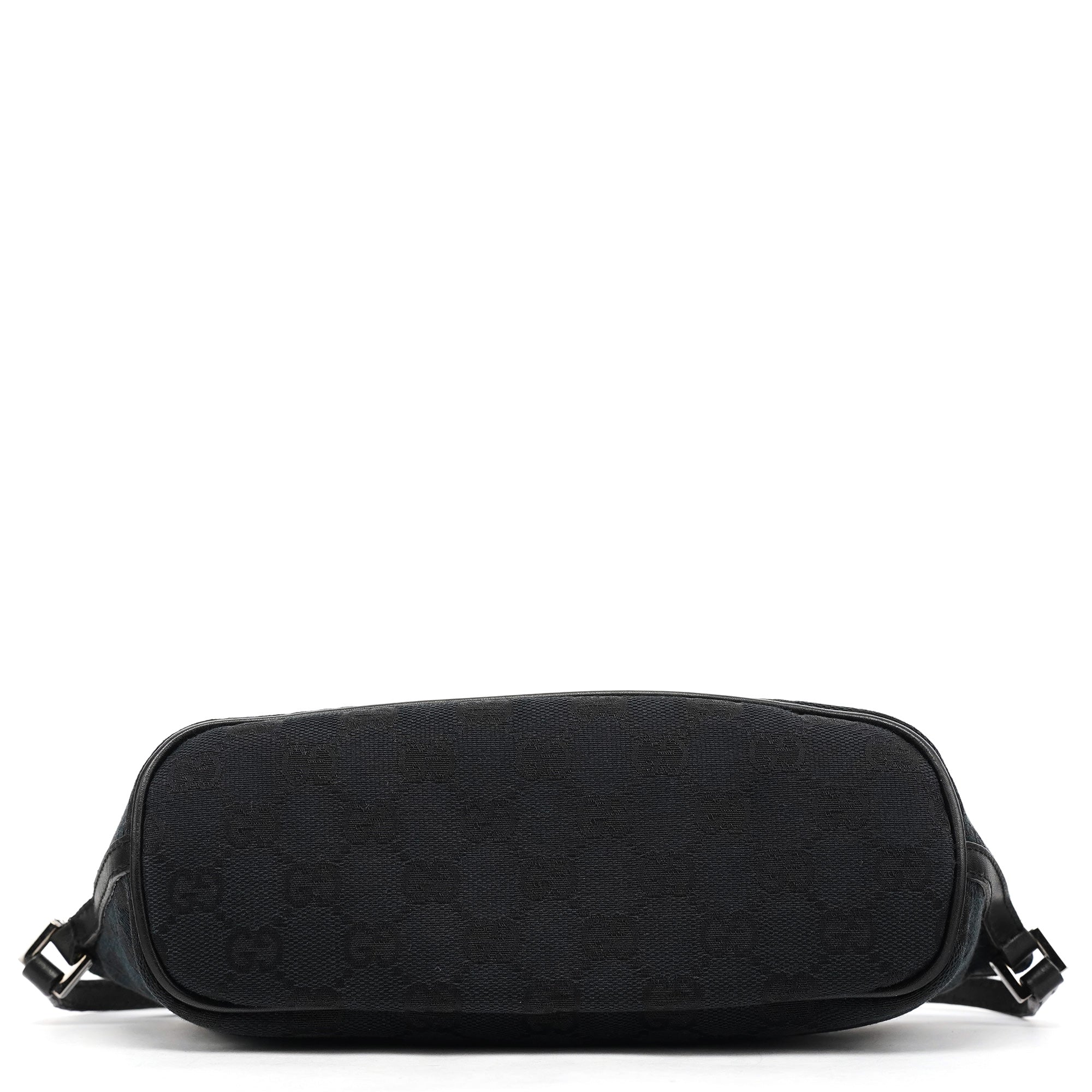 Gucci 039 1103 Black GG Boat Pochette