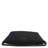 Gucci 039 1103 Black GG Boat Pochette