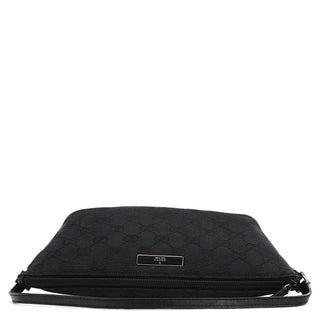 Gucci 039 1103 Black GG Boat Pochette