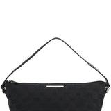 Gucci 039 1103 Black GG Boat Pochette