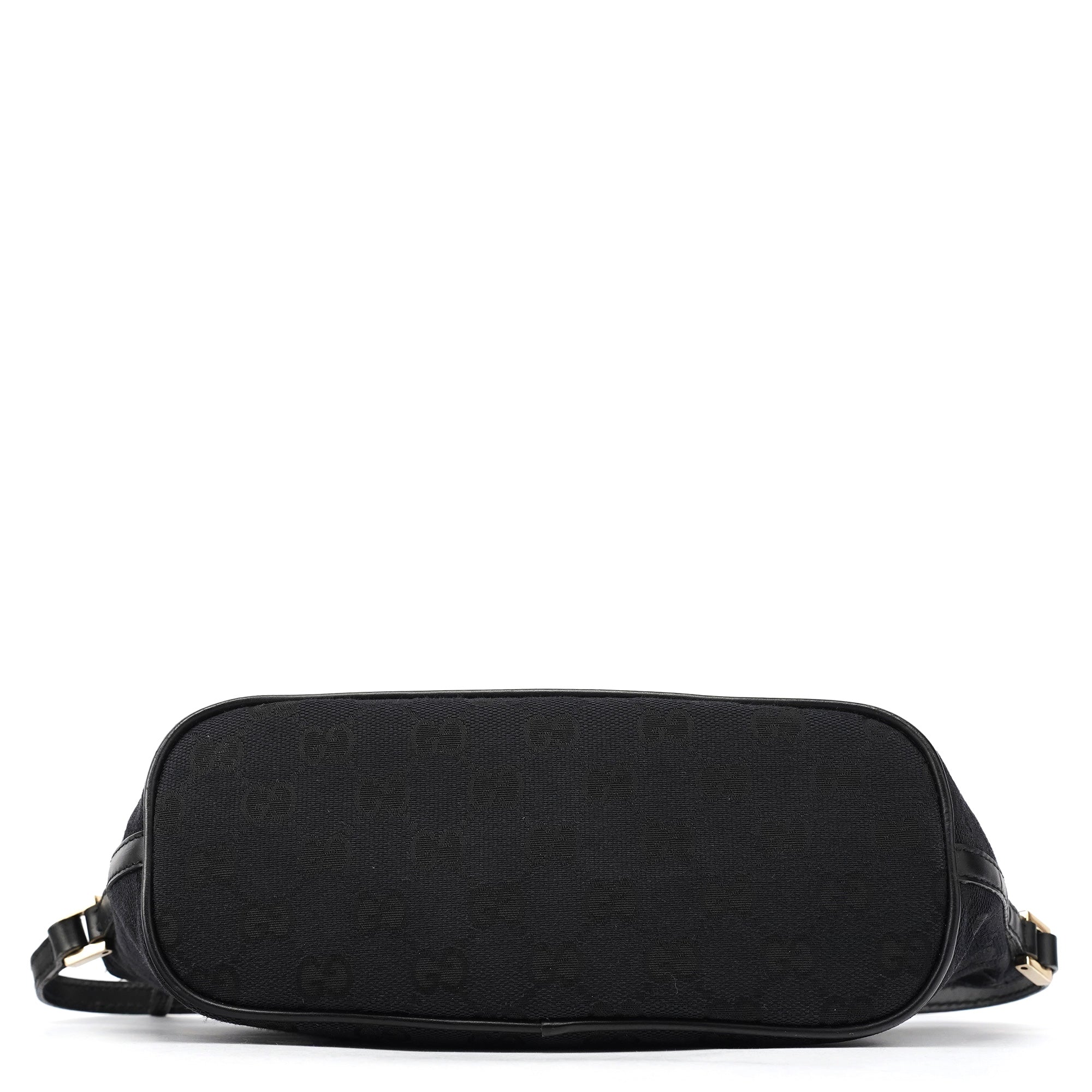 Gucci 039 1103 Black GG Boat Pochette
