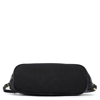 Gucci 039 1103 Black GG Boat Pochette