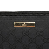 Gucci 039 1103 Black GG Boat Pochette