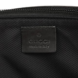 Gucci 039 1103 Black GG Boat Pochette