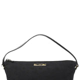 Gucci 039 1103 Black GG Boat Pochette