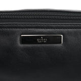 Gucci 039 1103 Black Leather Pochette