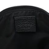 Gucci 039 1103 Black Leather Pochette