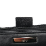 Gucci 039 1103 Black Leather Pochette
