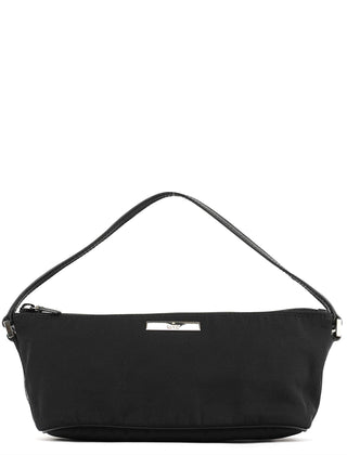 Gucci 039 1103 Black Nylon Boat Pochette