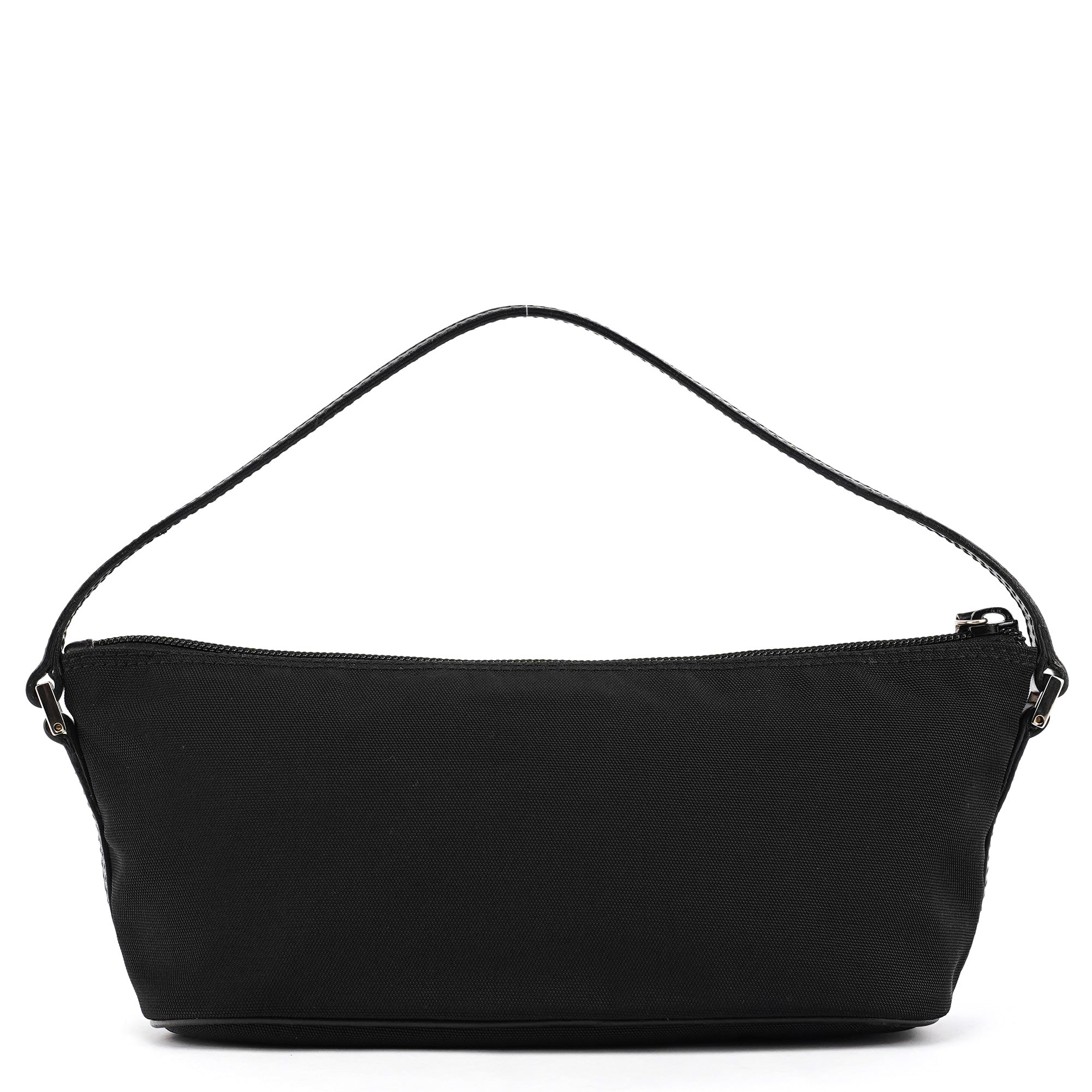 Gucci 039 1103 Black Nylon Boat Pochette