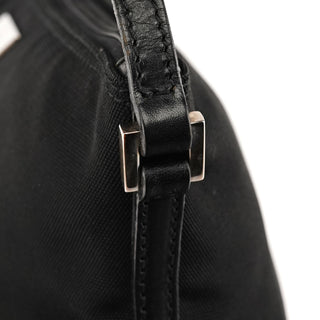 Gucci 039 1103 Black Nylon Boat Pochette