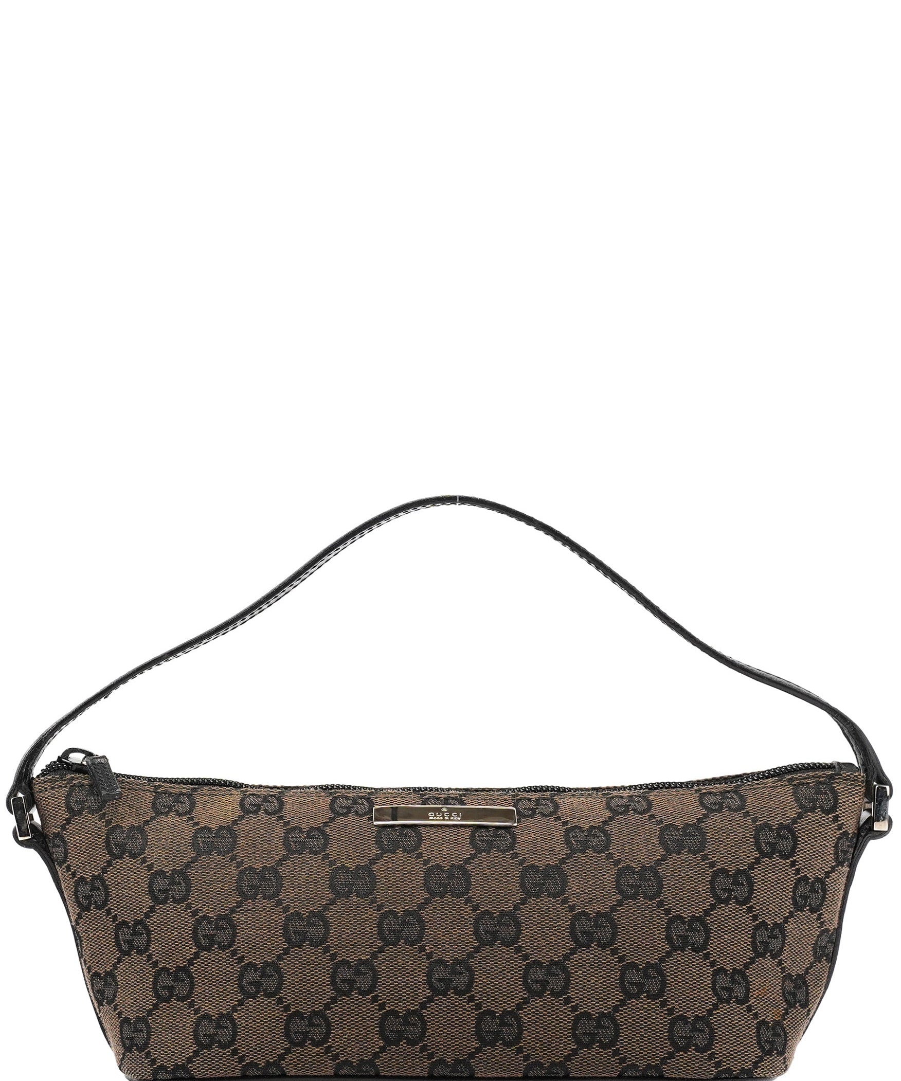 Gucci 039 1103 Brown GG Boat Pochette