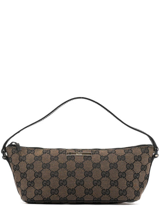 Gucci 039 1103 Brown GG Boat Pochette
