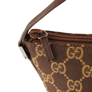 Gucci 039 1103 Brown GG Boat Pochette