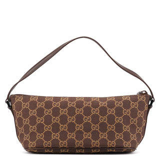 Gucci 039 1103 Brown GG Boat Pochette