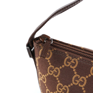 Gucci 039 1103 Brown GG Boat Pochette