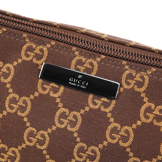 Gucci 039 1103 Brown GG Boat Pochette